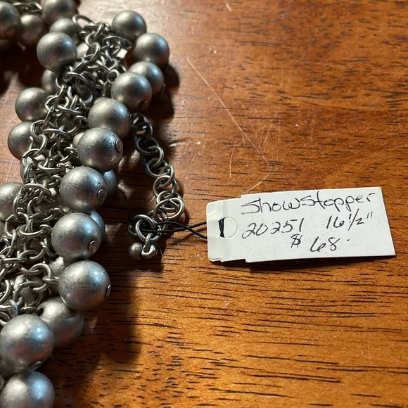 Vintage Never worn Premier Designs 16 1/2” beaded necklace. - Picture 3 of 3